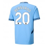 Fotballdrakt Herre Manchester City Bernardo Silva #20 Hjemmedrakt 2024-25 Kortermet